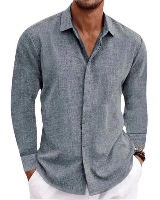 Nicola™ | Camicia Casual in Lino Premium