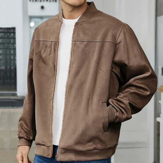 Oscar™ | Giacca in Pelle Scamosciata Clásico Urbano